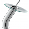 Mexen Niagara high washbasin faucet, chrome - 745610-00