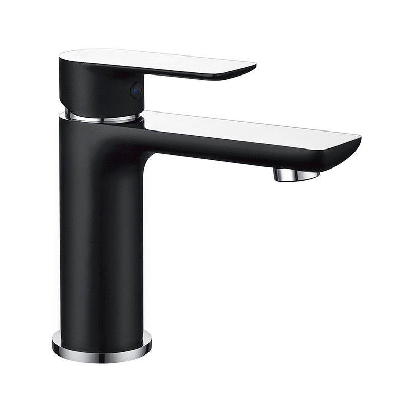 Mexen Alfa grifo de lavabo, negro/cromo - 745700-71