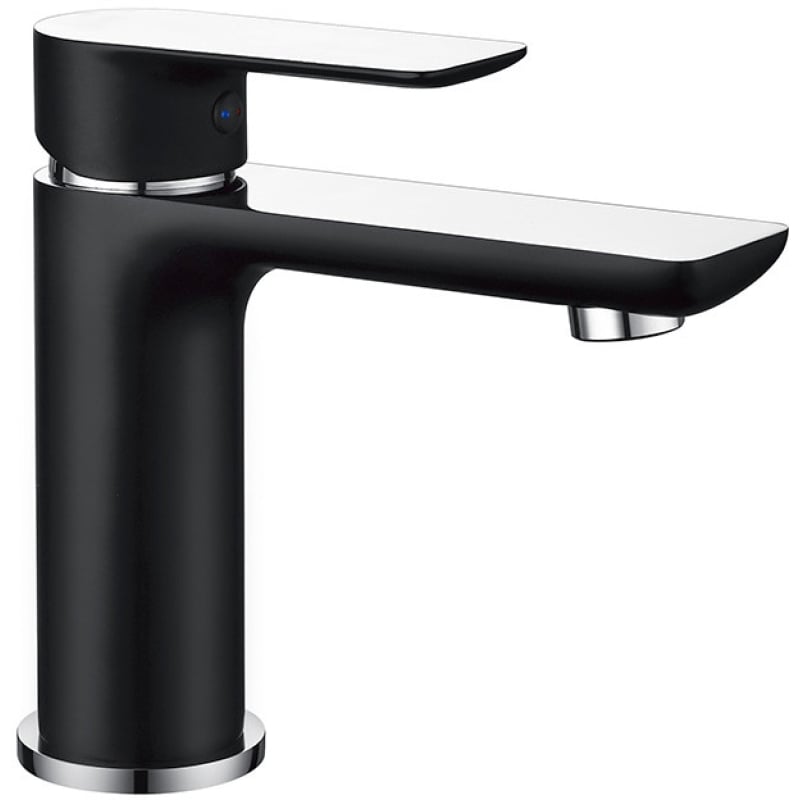 Mexen Alfa washbasin faucet, black/chrome - 745700-71