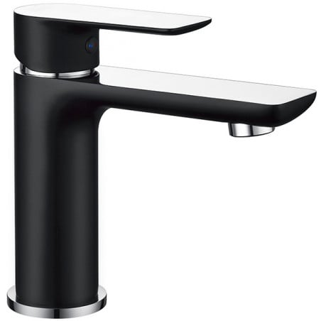 Mexen Alfa washbasin faucet, black/chrome - 745700-71