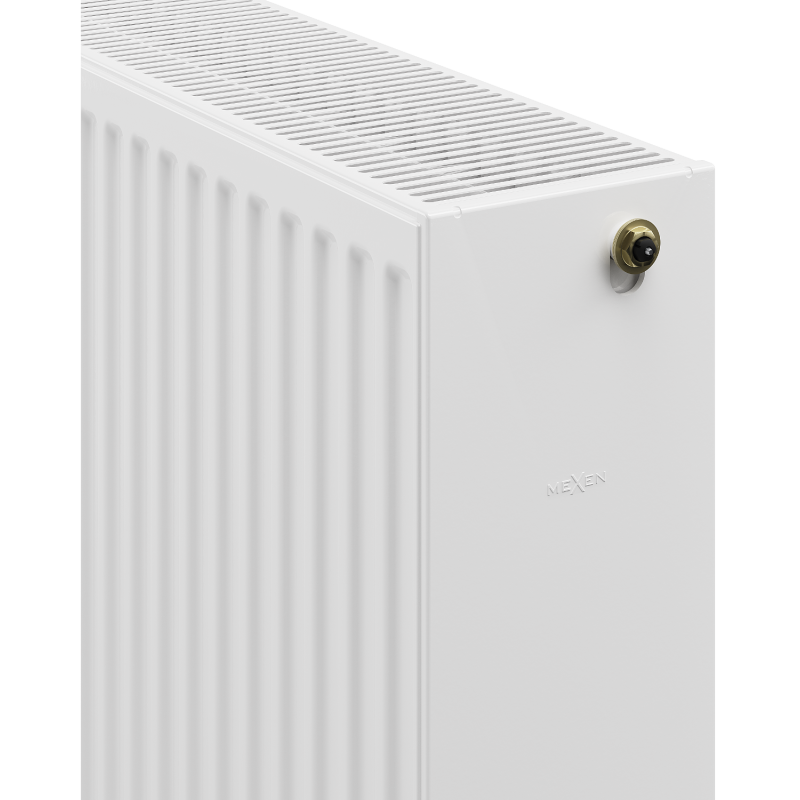 Mexen CV33 radiador plano 600 x 1400 mm, ligação inferior, 3268 W, branco - W633-060-140-00