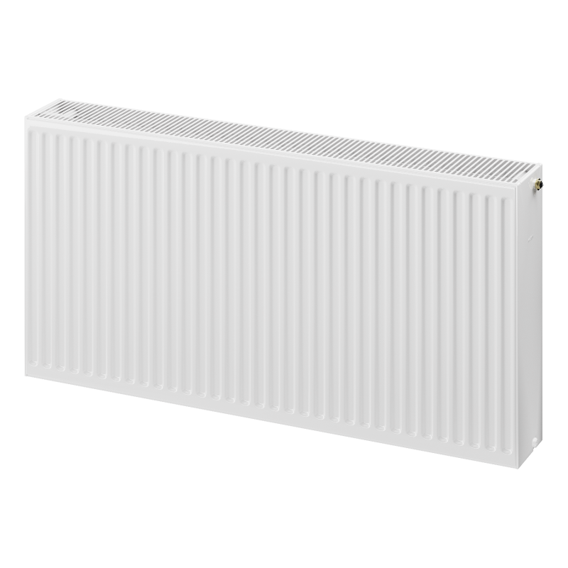 Mexen CV33 radiador plano 600 x 1100 mm, ligação inferior, 2568 W, branco - W633-060-110-00