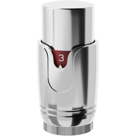 Mexen Uni-Term termostaattinen patterinsuojus, kromi - W900-000-01