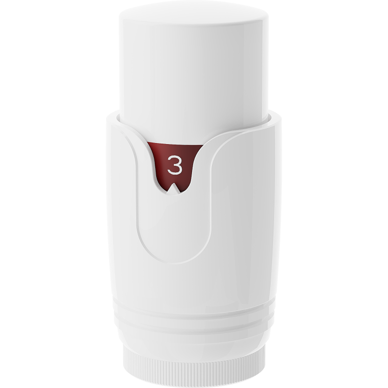 Mexen Uni-Term cabezal termostático para radiador, blanco - W900-000-20