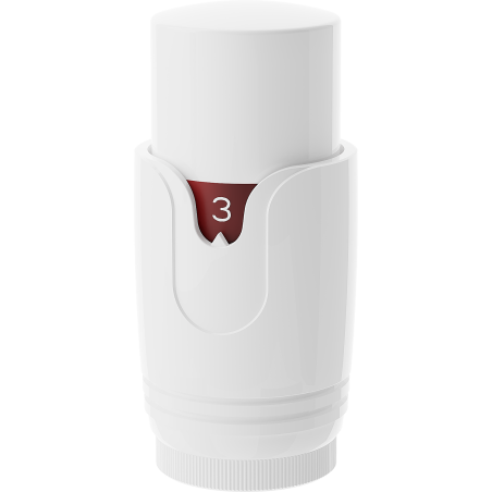 Mexen Uni-Term cabezal termostático para radiador, blanco - W900-000-20