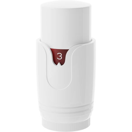 Mexen Uni-Term κεφαλή θερμοστάτη για καλοριφέρ, λευκή - W900-000-20