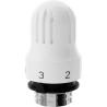 Mexen Uni-Term thermostatic radiator valve, white - W908-004-20