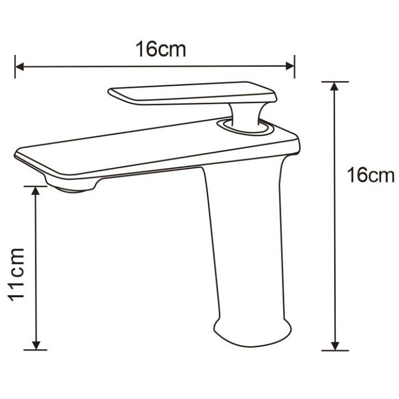 Mexen Purus valamu segisti, kroom - 745800-00