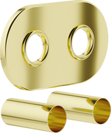 Mexen Uni-Term R dubultais radiatora maskēšanas komplekts, zelta krāsā - W905-000-50