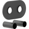 Mexen R kit de masquage double pour radiateur, anthracite - W905-000-66