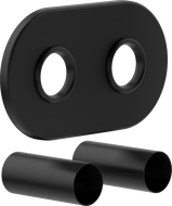 Mexen Uni-Term R dual masking set for radiator, black - W905-000-70