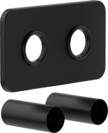 Mexen Uni-Term Conjunto de máscara dupla S para radiador, preto - W910-000-70