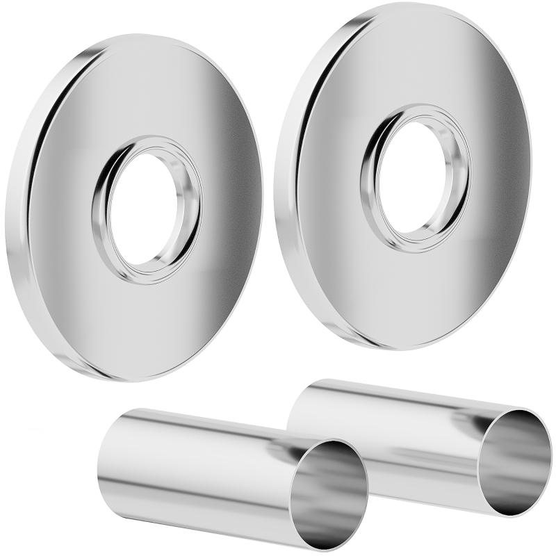 Mexen Uni-Term R atsevišķais maskēšanas komplekts radiatoram, hroms - W904-000-01