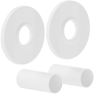 Mexen Uni-Term R jednostruki maskirni set za radijator, bijeli - W904-000-20