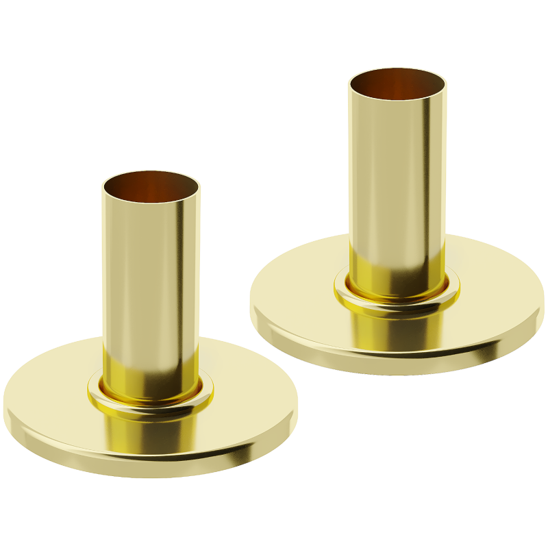 Mexen Uni-Term R single radiator concealing set, gold - W904-000-50