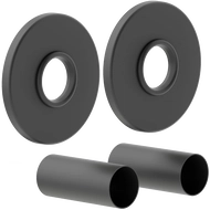 Mexen Uni-Term R Einzelnes Verkleidungsset für Heizkörper, Anthrazit - W904-000-66