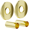Mexen R enkele radiatorkamouflage set, goud - W904-000-50