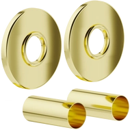 Mexen Uni-Term R single radiator concealing set, gold - W904-000-50