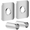 Mexen S enkele verbergingsset voor radiator, chroom - W909-000-01