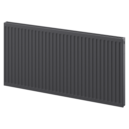 Mexen C11 paneelradiator 600 x 1200 mm, zij aansluiting, 1120 W, antraciet - W411-060-120-66