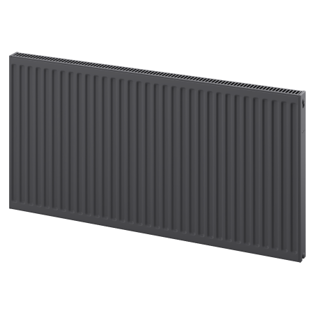 Mexen C11 paneelradiator 600 x 1300 mm, zij aansluiting, 1213 W, antraciet - W411-060-130-66