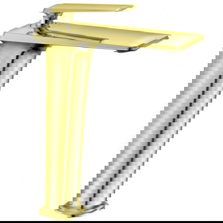 Mexen Purus augsts izlietnes krāns, zelta - 745810-50