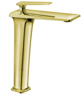 Mexen Purus rubinetto lavabo alto, dorato - 745810-50