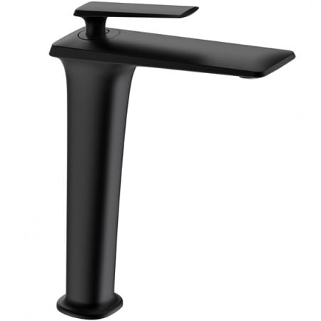 Mexen Purus grifo de lavabo alto, negro - 745810-70