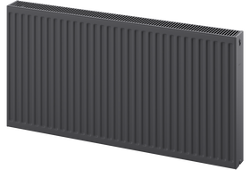 Mexen C22 Plattenheizkörper 400 x 1000 mm, seitlicher Anschluss, 1185 W, Anthrazit - W422-040-100-66