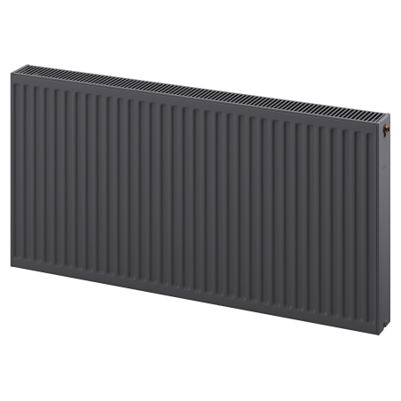 Mexen CV22 plate radiator 400 x 700 mm, bottom connection, 830 W, anthracite - W622-040-070-66