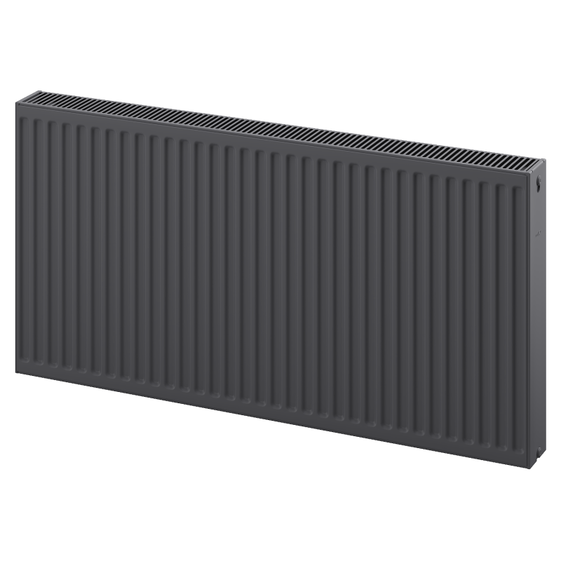 Mexen C22 Plattenheizkörper 600 x 1200 mm, seitlicher Anschluss, 1983 W, Anthrazit - W422-060-120-66