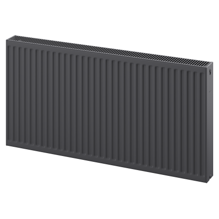Mexen C22 paneelradiator 600 x 1200 mm, zij aansluiting, 1983 W, antraciet - W422-060-120-66