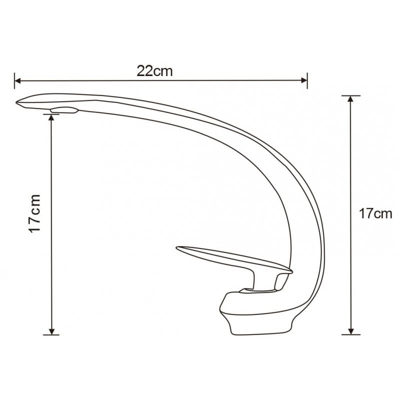 Mexen Carmen washbasin tap, gold - 746300-50