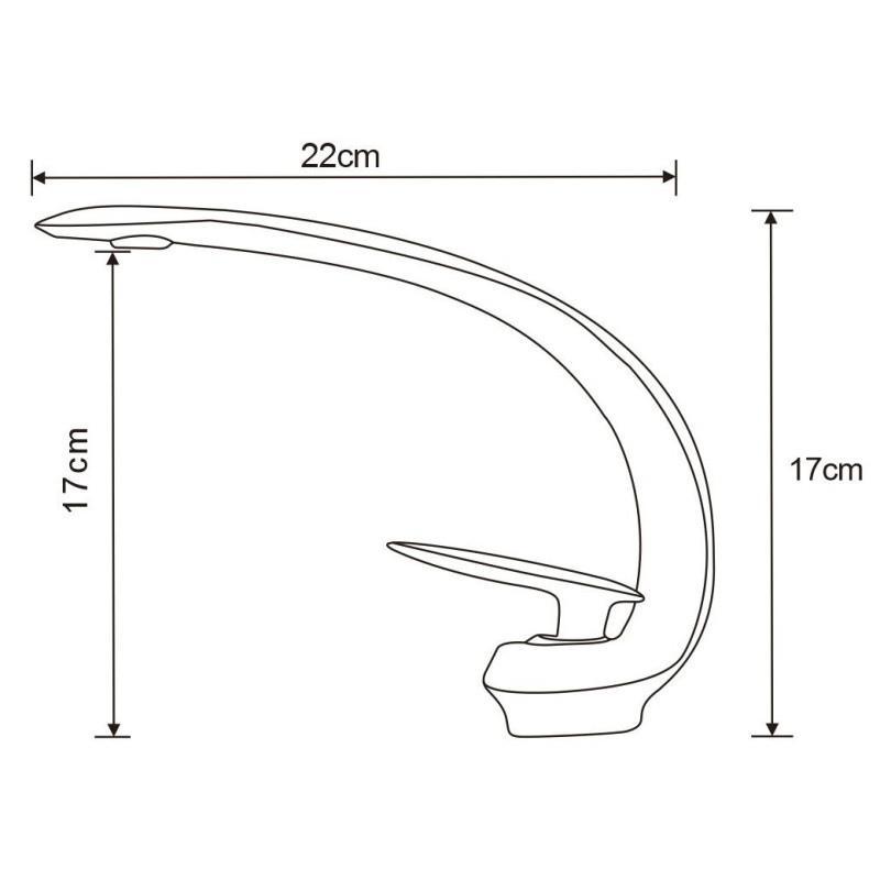 Mexen Carmen sink faucet, black - 746300-70