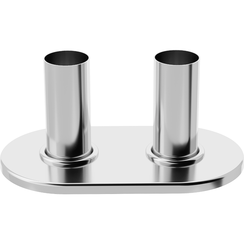 Mexen Uni-Term R conjunto de cubierta doble para radiador, cromo - W905-000-01