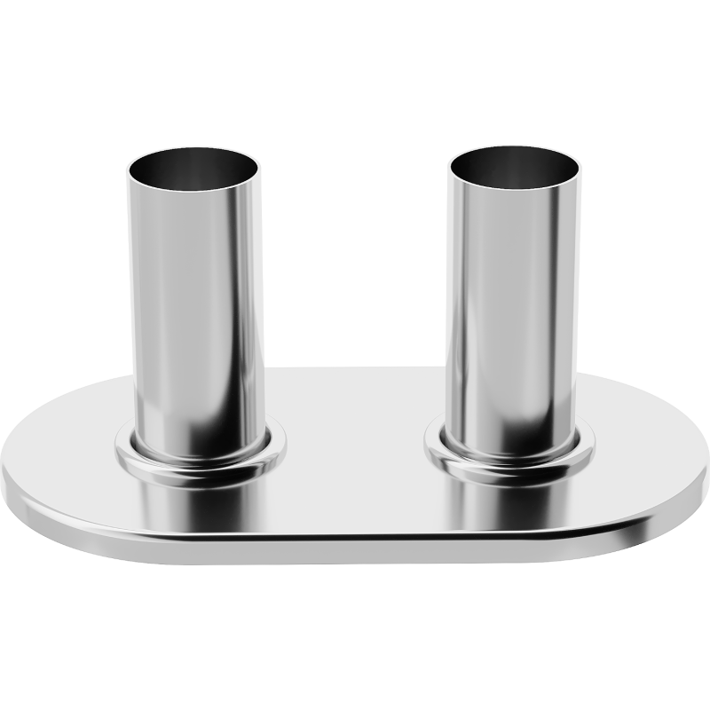 Mexen Uni-Term R double masking set for radiator, chrome - W905-000-01