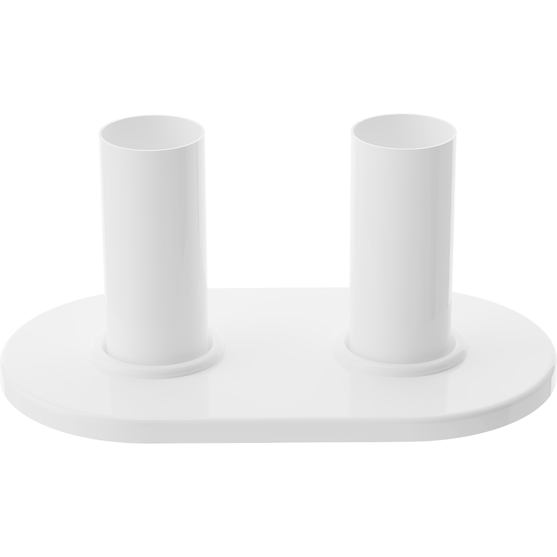 Mexen Uni-Term R double masking set for radiator, white - W905-000-20