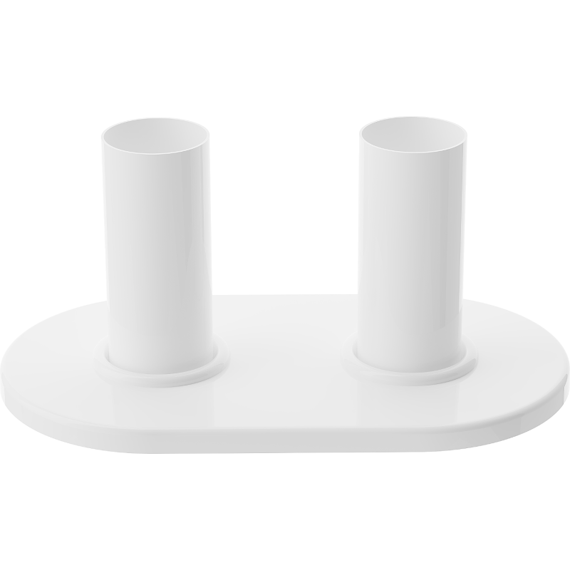 Mexen Uni-Term R set doppio di copertura per radiatore, bianco - W905-000-20