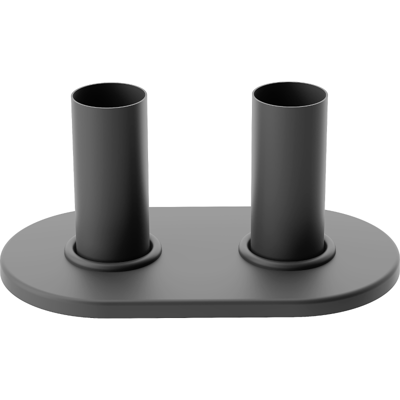 Mexen Uni-Term R conjunto de máscara dupla para radiador, antracite - W905-000-66