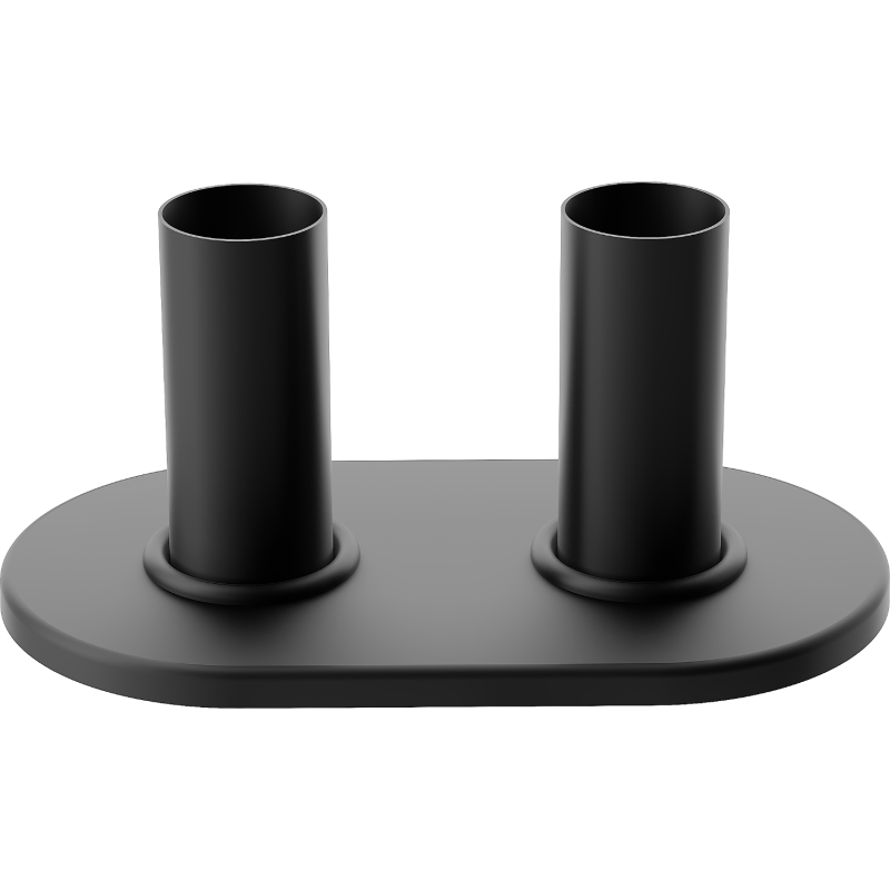 Mexen Uni-Term R set de camuflaje doble para radiador, negro - W905-000-70