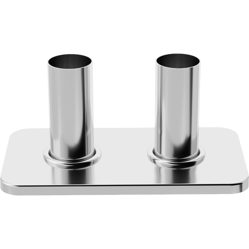 Mexen Uni-Term S duebelt Ofdeckungssaz fir Heizkierper, Chromium - W910-000-01