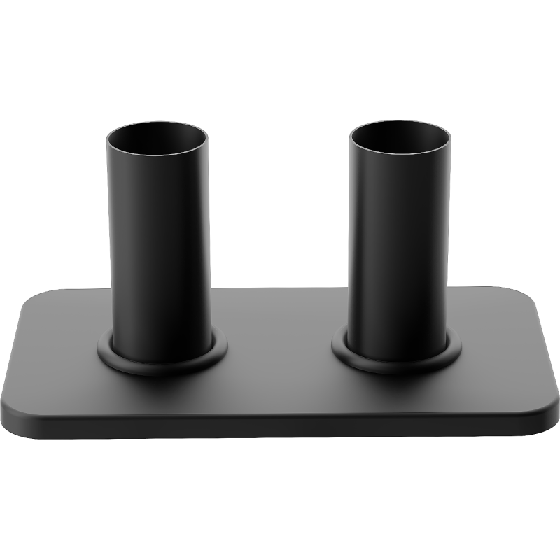 Mexen Uni-Term Conjunto de máscara dupla S para radiador, preto - W910-000-70