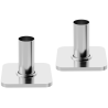 Mexen S enkele verbergingsset voor radiator, chroom - W909-000-01