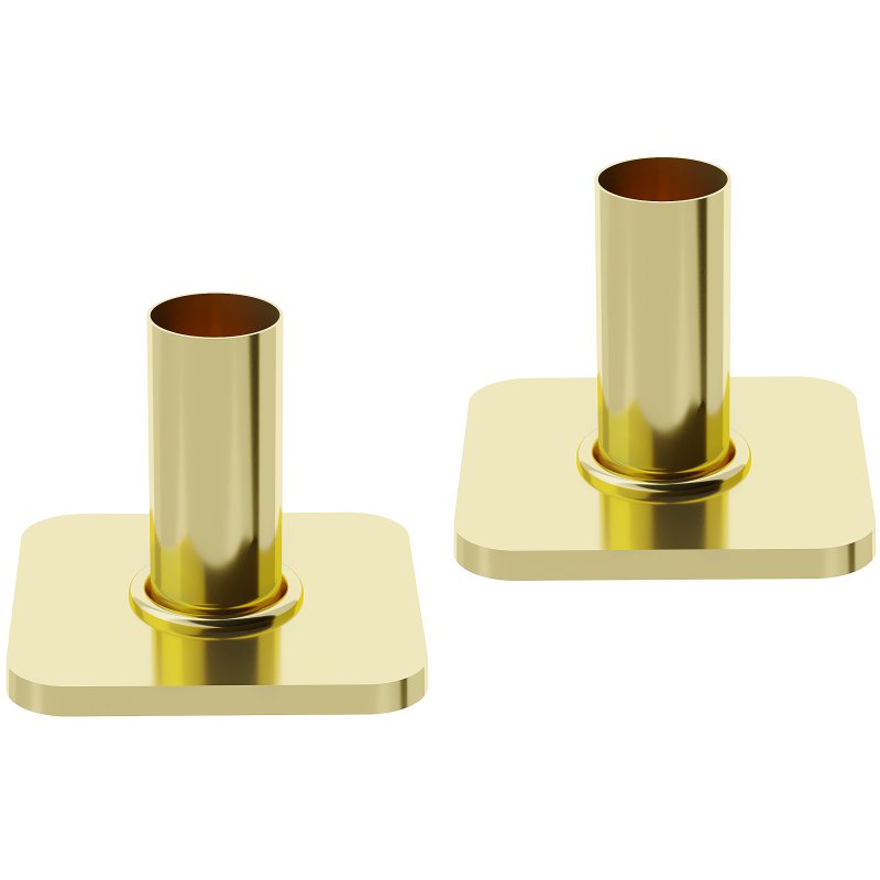 Mexen Uni-Term S enkel täckplåt för radiator, guld - W909-000-50