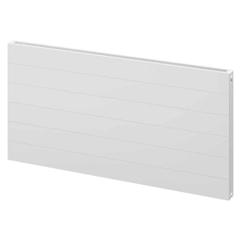 Mexen Line CL11 Plattenheizkörper 300 x 700 mm, seitliche Anschlüsse, 318 W, weiß - W411L-030-070-00