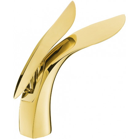 Mexen Foja washbasin faucet, gold - 746700-50