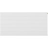 Mexen Line CVL11 radiateur 600 x 800 mm, raccordement par le bas, 627 W, blanc - W611L-060-080-00