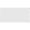 Mexen Line CVL11 radiateur à plaque 600 x 1100 mm, raccordement par le bas, 862 W, blanc - W611L-060-110-00