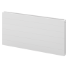Mexen Line CL21 radiador plano 500 x 1000 mm, conexión lateral, 1008 W, blanco - W421L-050-100-00