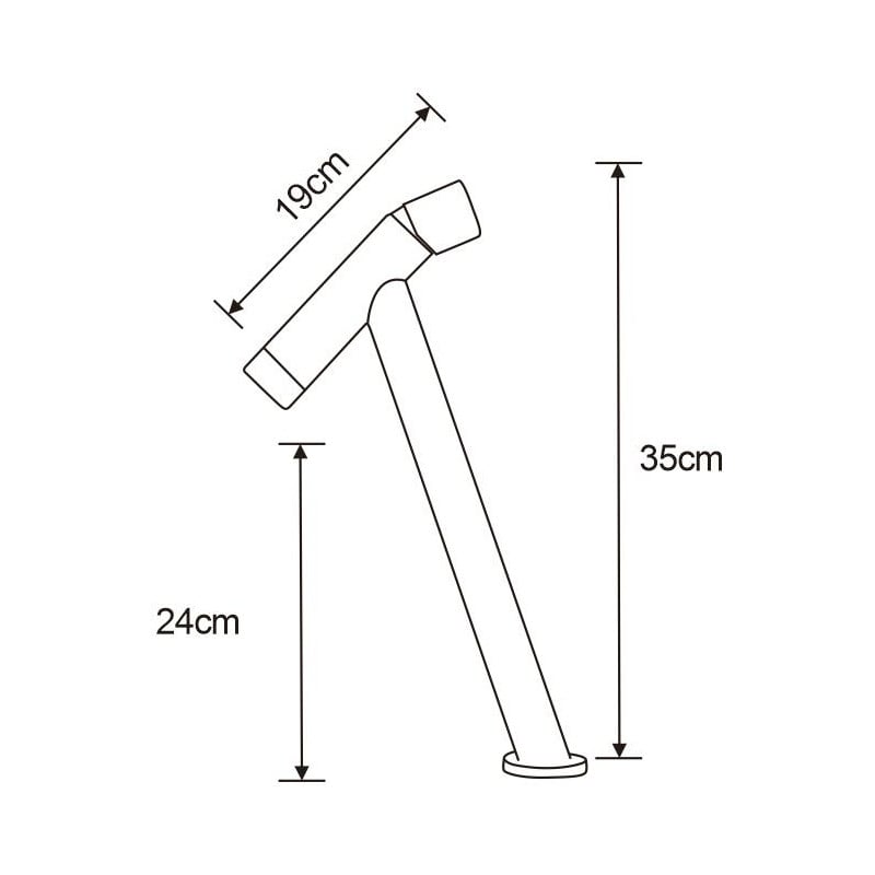 Mexen Astro grifo alto para lavabo, cromo - 746910-00